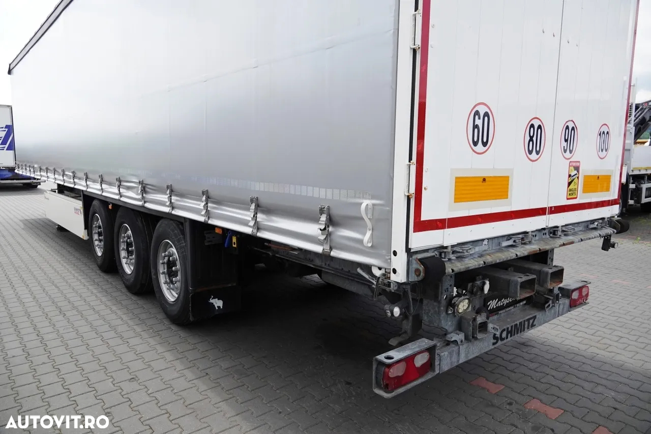 Schmitz Cargobull CORTINĂ / STANDARD / AXĂ DE RIDICARE / COȘ PENTRU PALEȚI - 11