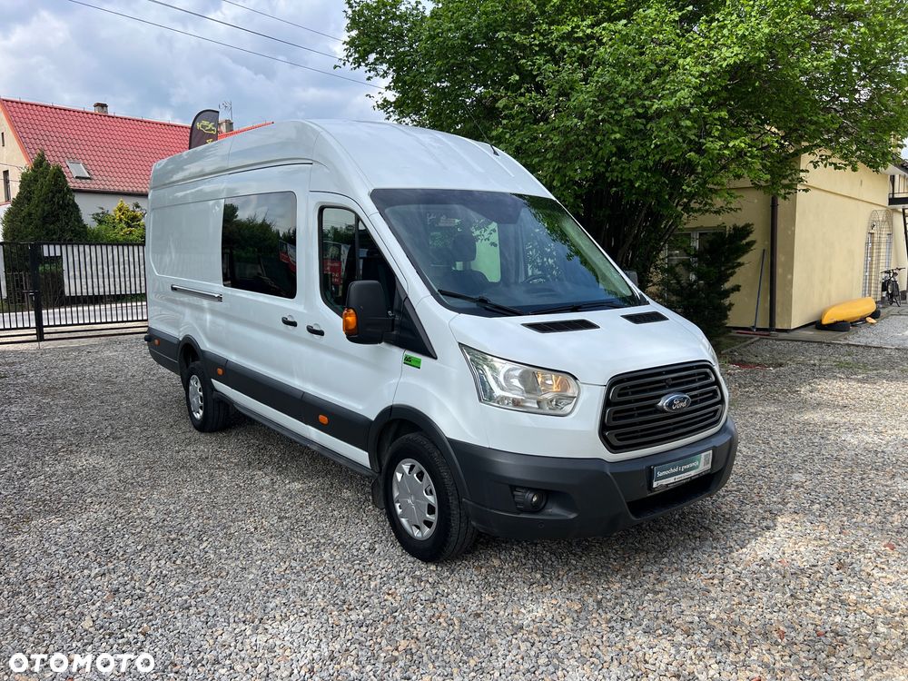 Ford Transit Furgon Brygadowy L4H3 Jumbo Salon Polska FV Vat 23% - 4