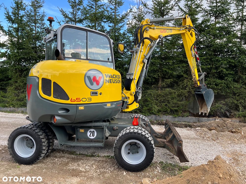 Wacker Neuson Koparka Kołowa 6 TON Wacker NEUSON 6503 -2 Pług Ramię Long 3 Łamane POWERTILT Lenhoff MS03 6503 ew65 - 36