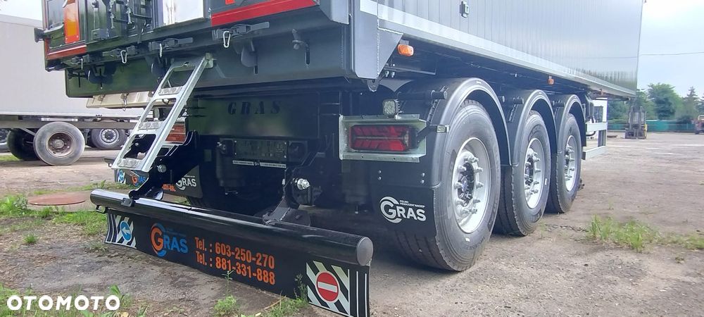 Gras Naczepa wywrotka aluminiowa KD 45 m3 - 5
