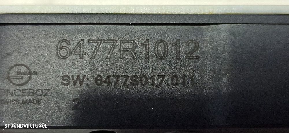 MOTOR DA ABERTURA DAS CONDUTAS DO CLIMATIZADOR RENAULT CAPTUR II EDITION ONE - 6