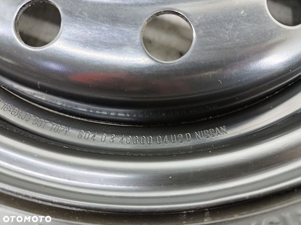 KOŁO DOJAZDOWE 16'' NISSAN X-TRAIL I T30 4030004U20 - 13