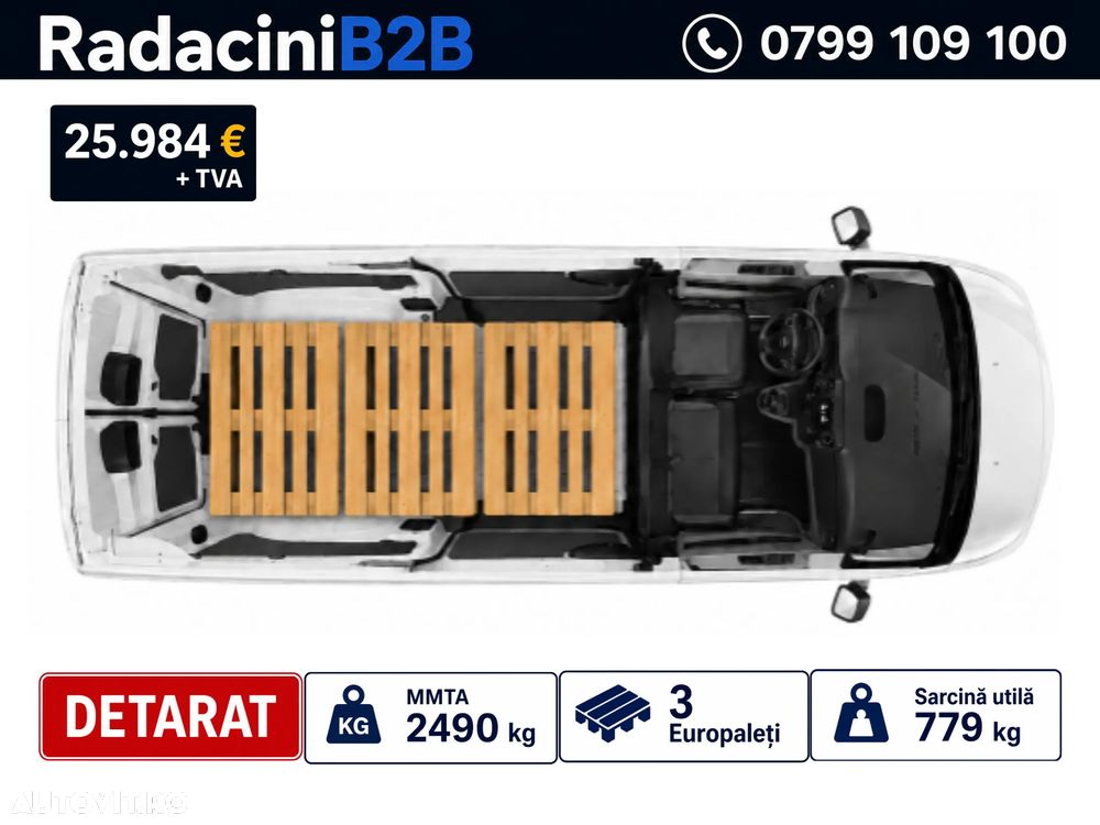 Fiat Scudo L2 1.5 HDi DETARAT la 2.490 kg - 10