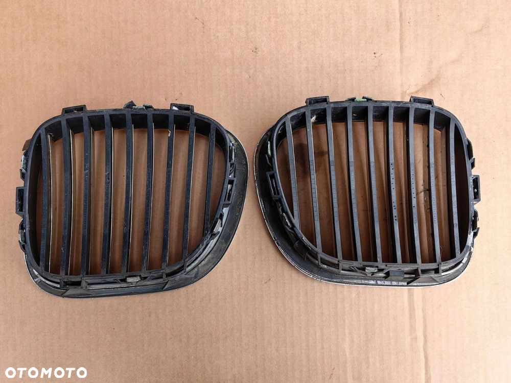 Grill Atrapa nerki BMW z3 chrom oryginalne 8397503 8397504 komplet - 5