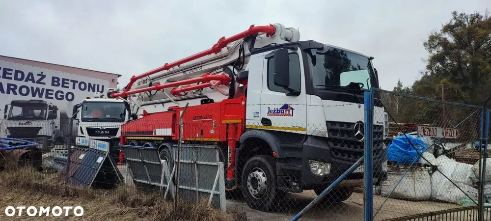 Mercedes-Benz AROCS 3745 z zabudową pompy do betonu Betonstar H47.16-5RZ - 1
