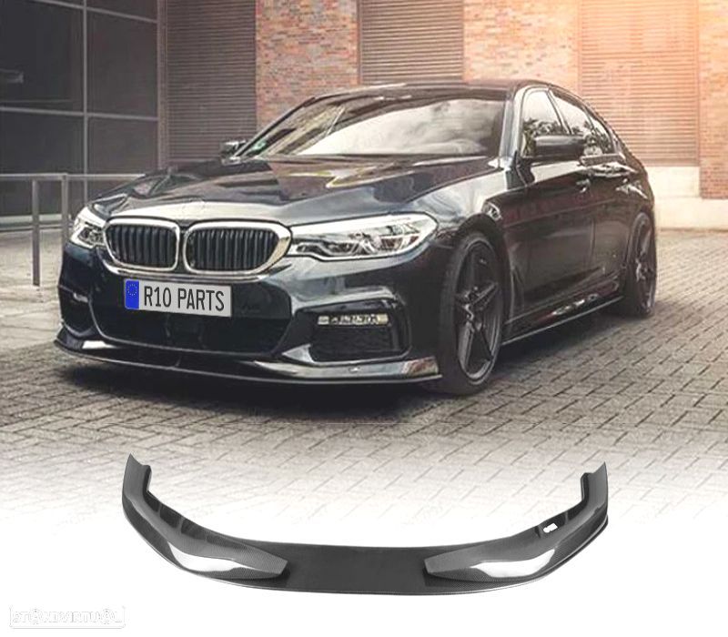 SPOILER LIP BMW G30 G31 G38 17- LOOK M PERFORMANCE CARBONO - 1