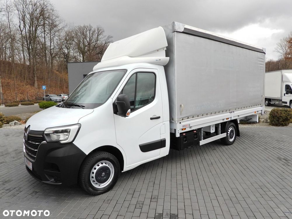 Renault MASTER PLANDEKA 10 PALET TEMPOMAT LEDY PNEUMATYKA KLIMATYZACJA  165KM - 18