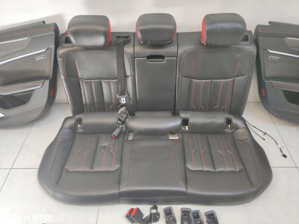 WNĘTRZE FOTELE KANAPA TAPICERKA AUDI A6 RS6 C8 KOMBI - 11