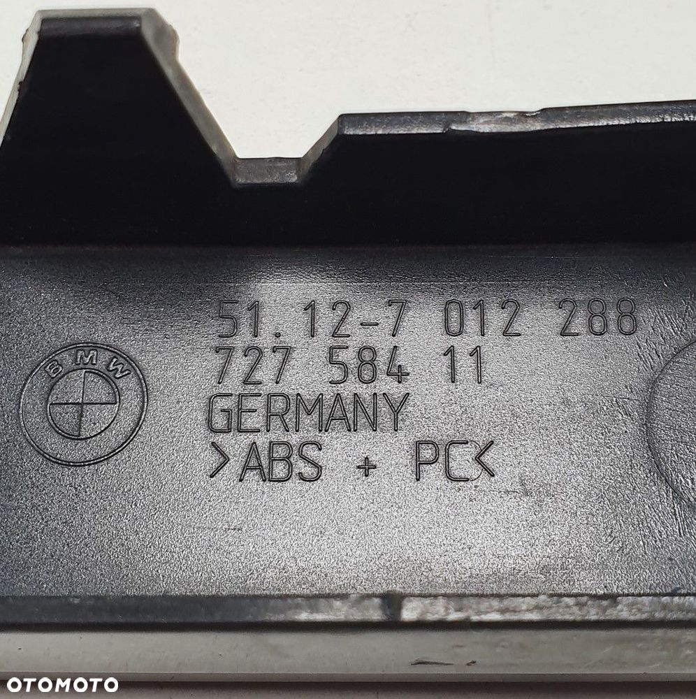 LISTWA POD LAMPE PRAWY TYŁ 475 BMW 7 E65 7012288 - 6