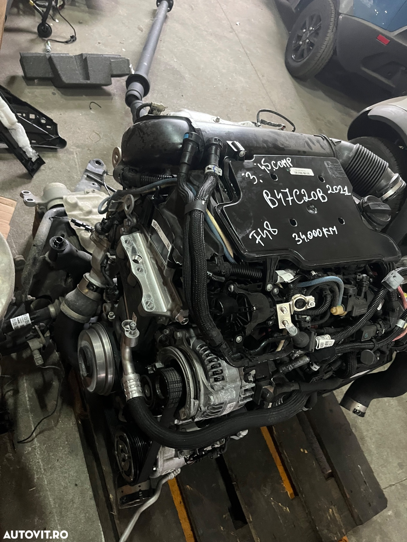 Motor B47C20B BMW x1 f48 2021 - 3