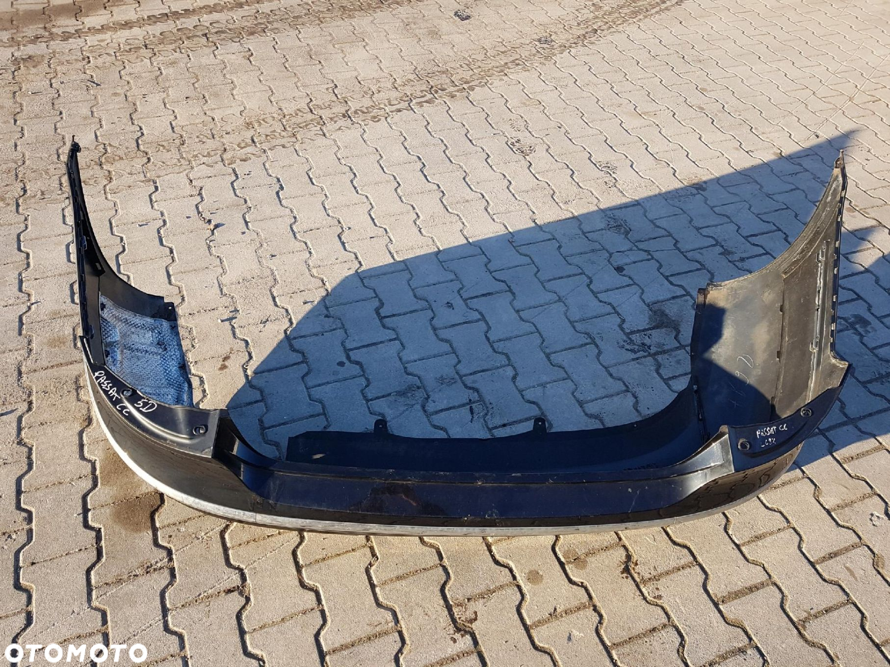 VW PASSAT CC 08-12r ZDERZAK TYŁ TYLNY LC9X - 4