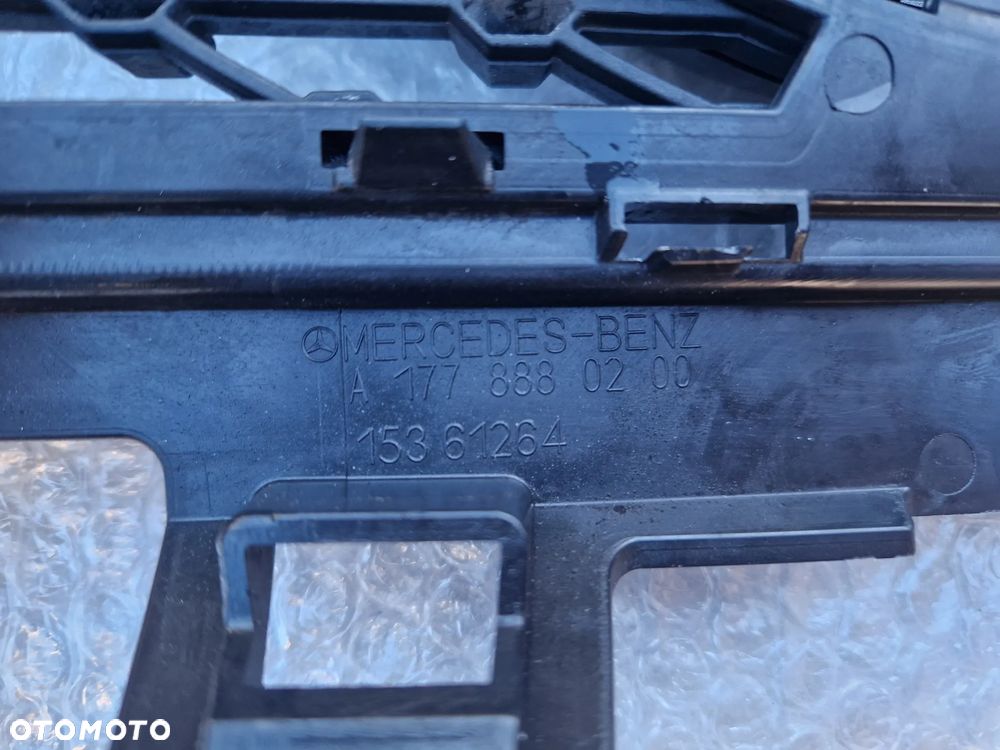 Mercedes A-Klasa W177 atrapa chłodnicy kratka instalacja radar komplet A1778880200 A1778859100 A0009058913 - 19