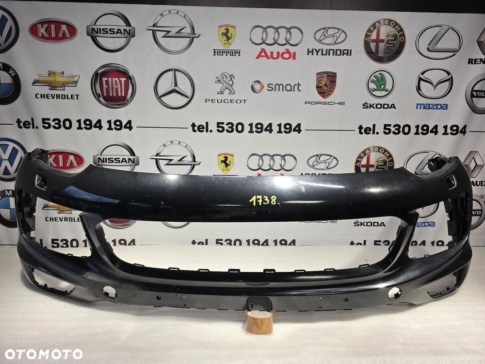 PORSCHE CAYENNE LIFT 14-18 ZDERZAK PRZEDNI PRZÓD NA SPRYSKI + 4xPDC , NR 7P5807221D , NR AUKCJI NZ1738 - 1