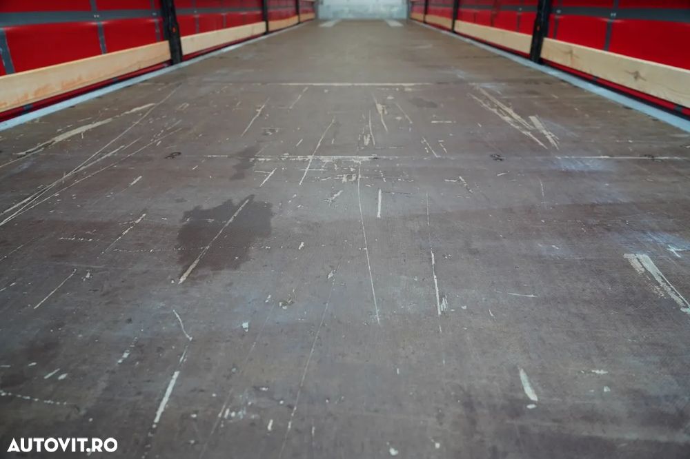 Schmitz Cargobull CORTINĂ / VARIOS / 385/55 R22.5 / PUNȚĂ CULISANTĂ / ACOPERIȘ CULISANT / SAF - 19