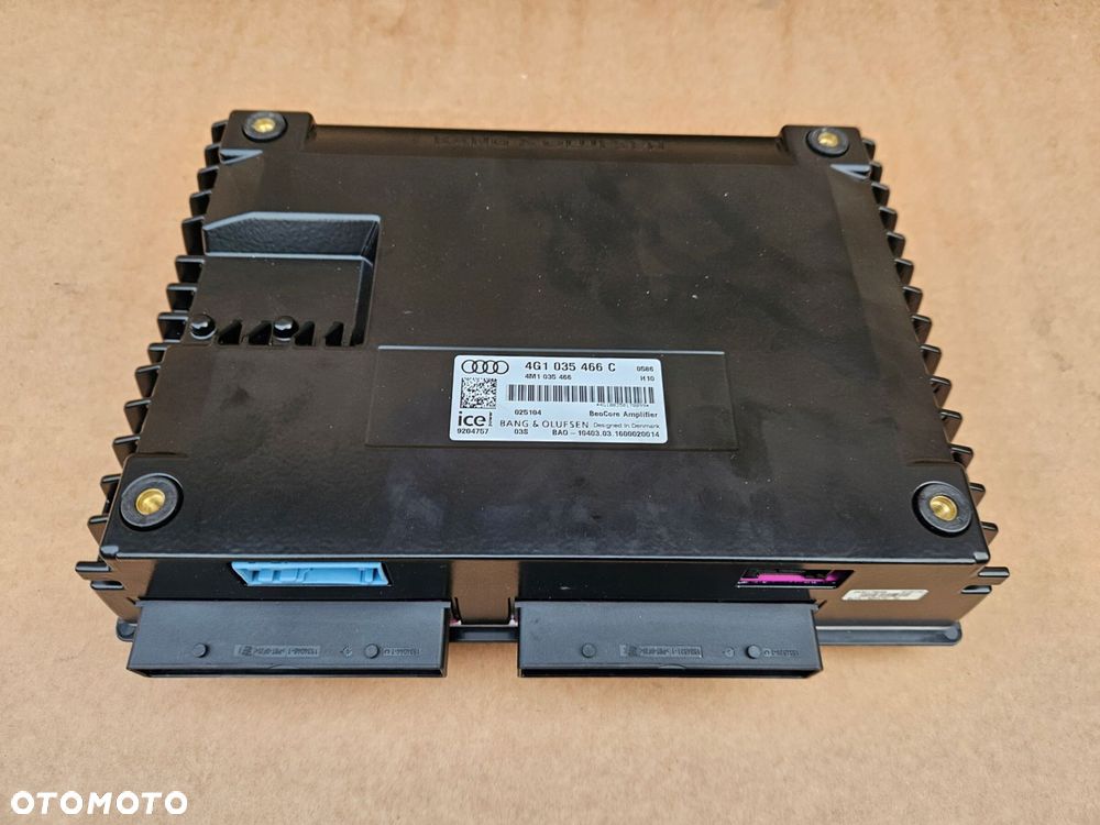 audi rs7 s7 a7 rs6 s6 a6 c7 4g bang&olufsen wzmacniacz 4g1035466c - 3