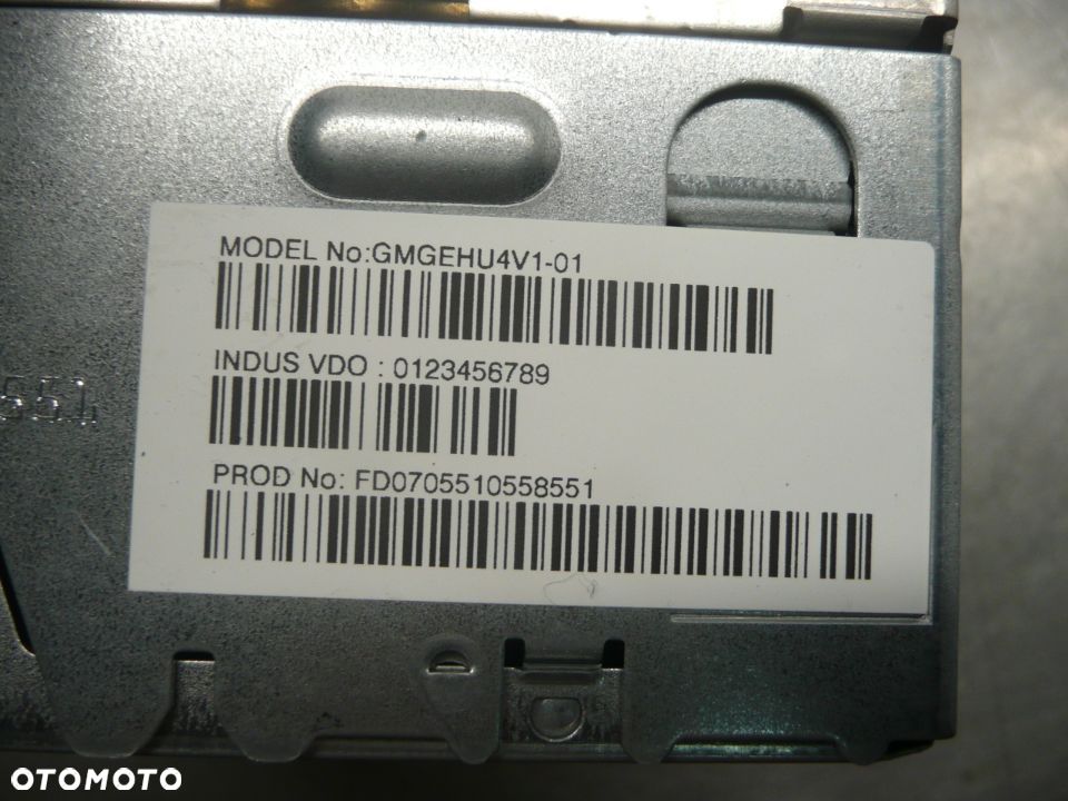 OPEL VECTRA C LIFT KOMBI 05-08 RADIO CD 13188477 - 6