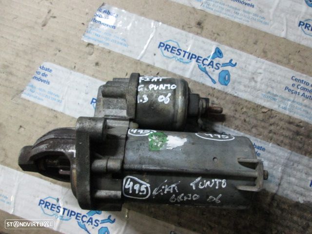 Motor De Arranque 55204116 FIAT GRANDE PUNTO 2006 1,3MULTJET FIAT GRANDE PUNTO 3 2008 1.3JTD 75CV 5P CINZENTO LANCIA YPSILON 4 FASE 2 2007 1.3JTD 75CV 3P VIOLETA - 1