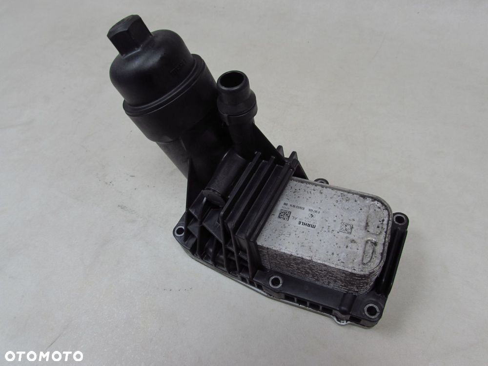 BMW F10 F11 F20 F30 E90 2.0 D N47 OBUDOWA FILTRA OLEJU CHLODNICZKA 170377932 70377354 8507626 - 4