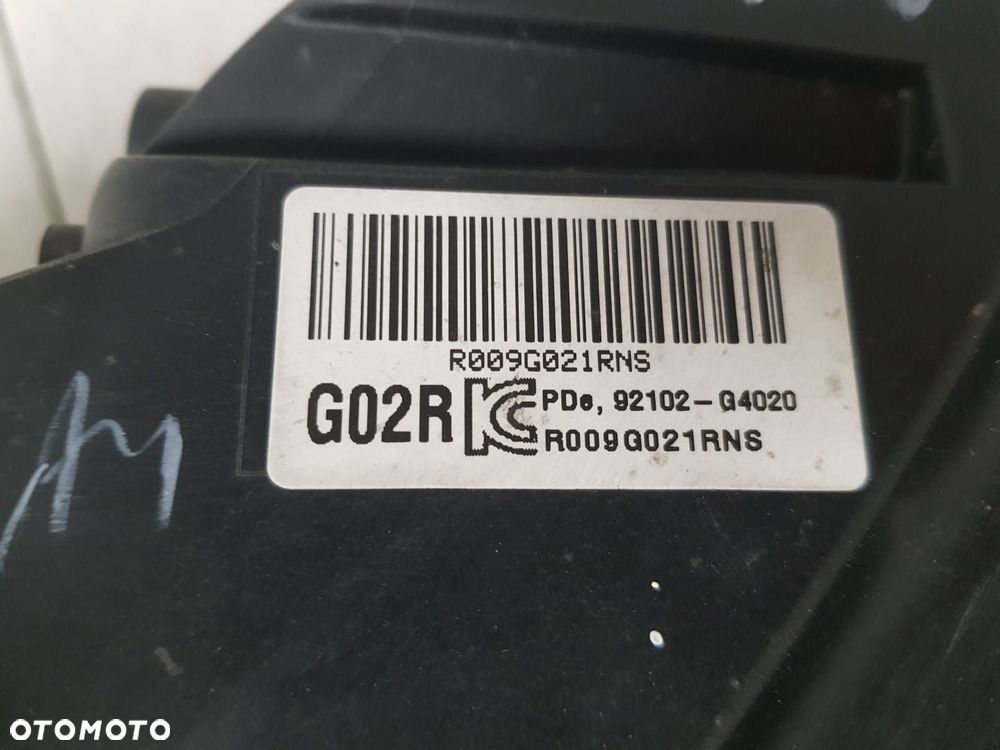 LAMPA PRAWA PRZEDNIA PRZÓD SOCZEWKA KOMPLETNA HYUNDAI I30 3 III 17-20 92102-G4020 ORYGINAŁ IDEALNA - 9