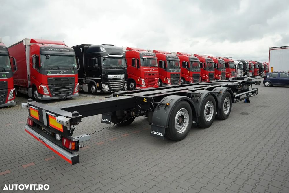 Kögel SEMIREMORCĂ CONTAINER / UNIVERSAL / SPATE EXTENSIBIL / PENTRU TOATE CONTAINERELE - 7
