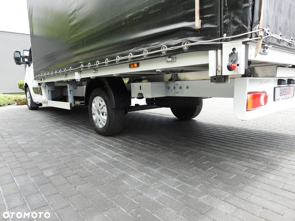 Opel MOVANO PLANDEKA 10 PALET WEBASTO TEMPOMAT KLIMATYZACJA PNEUMATYKA  165KM - 17