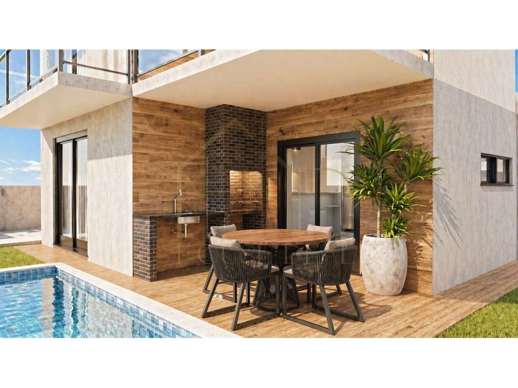 IMPRESSIONANTE Moradia T4 com Piscina. Pinhal do General. Fernão Ferro - Grande imagem: 4/25