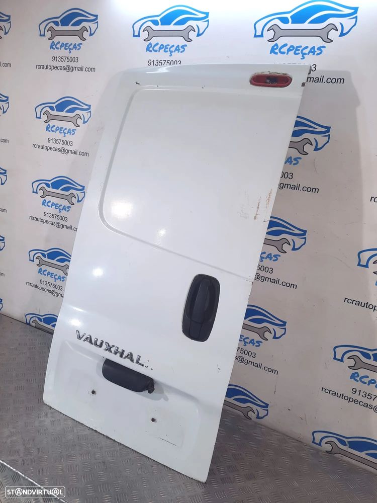 PORTA TAMPA MALA OPEL VAUXHAL VIVARO RENAULT TRAFIC NISSAN PRIMASTAR PUXADOR FECHO 3°STOP - 6