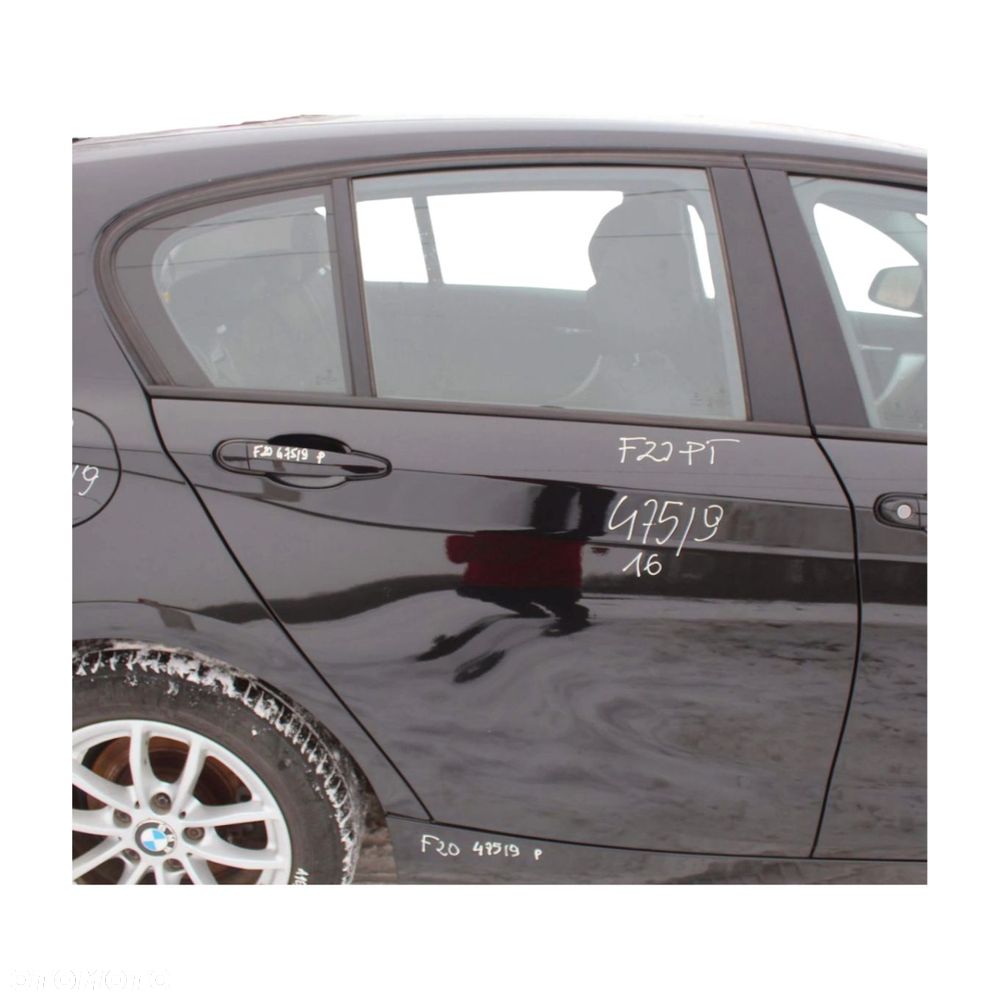 DRZWI TYŁ TYLNE PRAWE BMW F20 475 BLACK SAPPHIRE