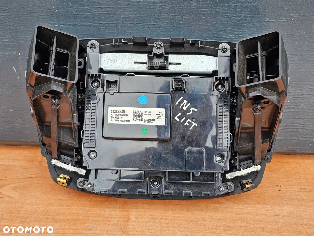RADIO NAWIGACJA WYŚWIETLACZ KOLOROWA KOMPLET OPEL INSIGNIA A PO LIFT 2.0 HMI 23474779 26202389 - 9