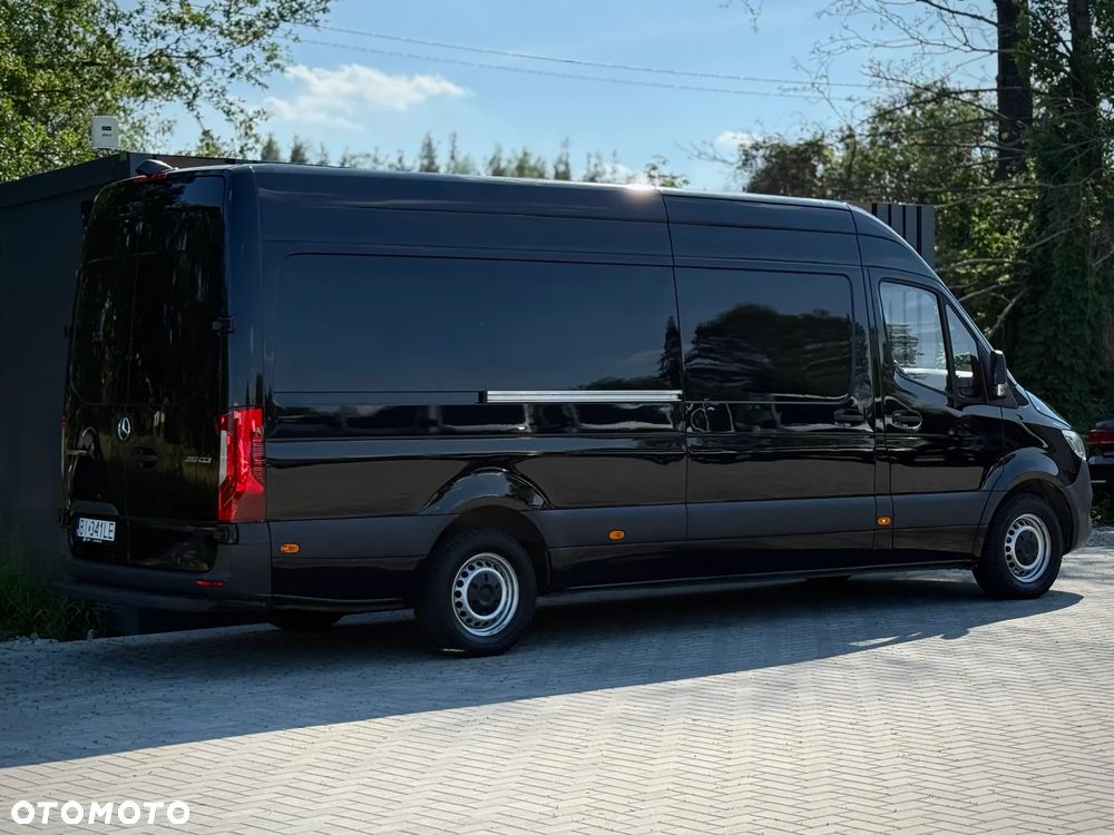 Mercedes-Benz Sprinter 315 CDI / Maxi L3 H2 / 2021 ROK Automat 9G Tronic / Czarny / Reflektory LED / Zarejestrowany w PL - 9