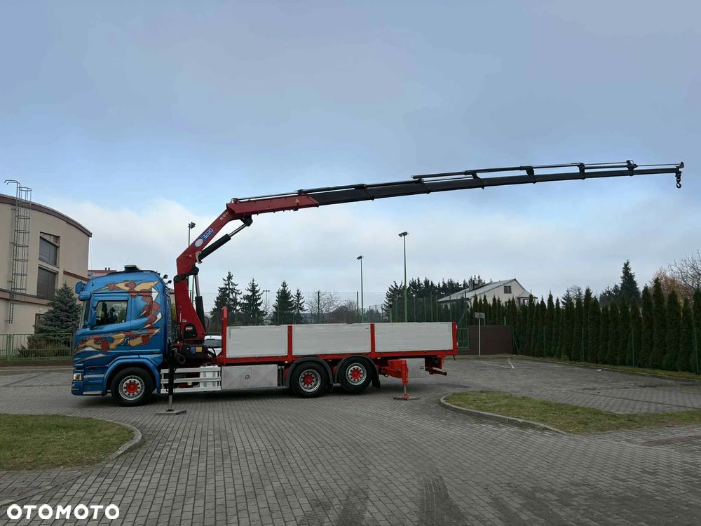Scania G490 6x2 HDS HMF 3220 K-7 ŻURAW CRANE - 8