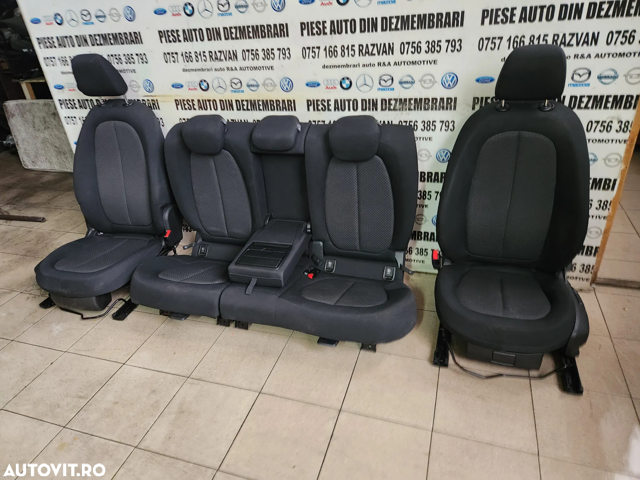 Interior Complet Scaune Fata Cu Incalzire Bancheta Bmw Seria 2 F45 Active Tourer Volan Stanga - 3