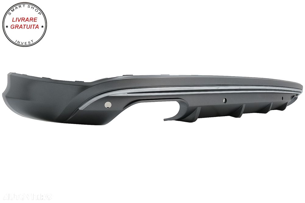 Difuzor Bara Spate Audi Q5 8R (2009-2016) Gri Platinat- livrare gratuita - 3