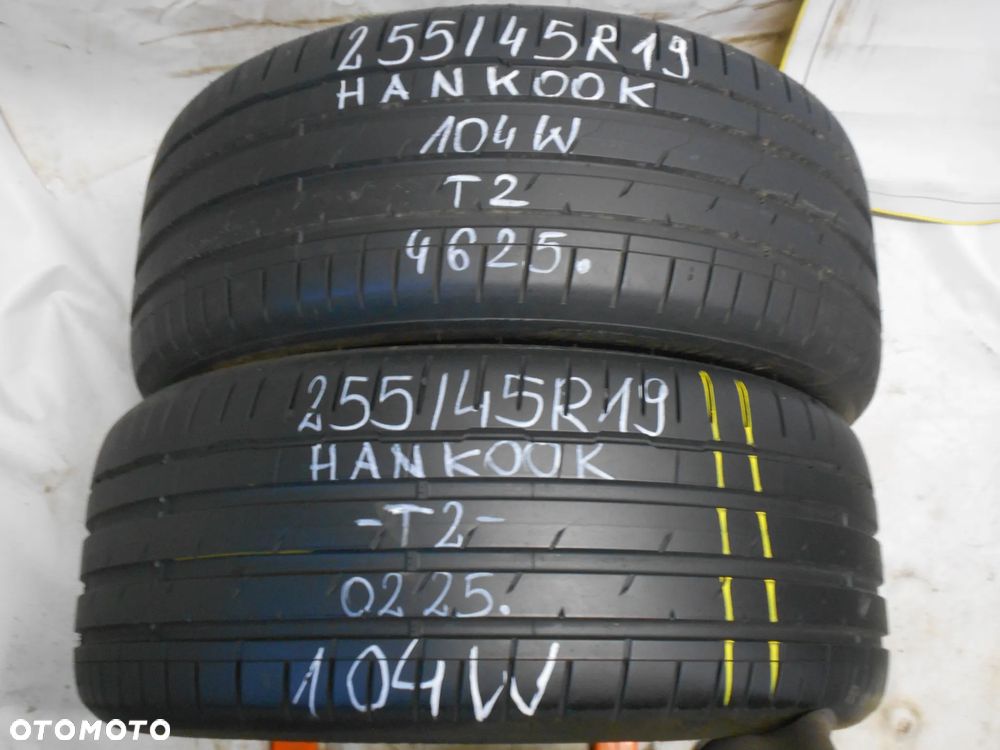 OPONY 255/45R19 HANKOOK VENTUS S1 EVO 3 EV T2 DOT 4625 6.6MM - 1