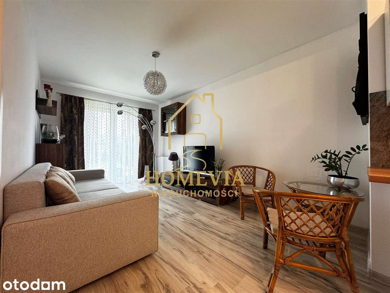 Nowoczesny apartament 44m2 | 2-pokoje z ogródkiem