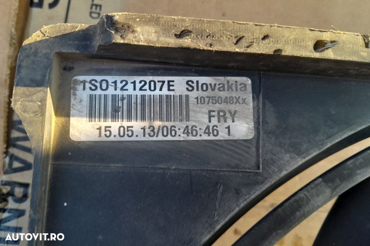 Electroventilator racire motor / AC 1S0121207E MX1253 Skoda Citigo - 3