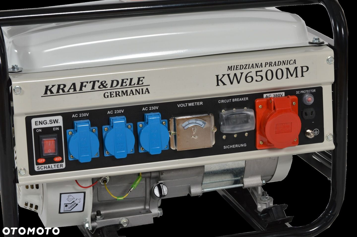 AGREGAT PRĄDOTWÓRCZY GENERATOR PRĄDU 2500W 6,5KM - 4