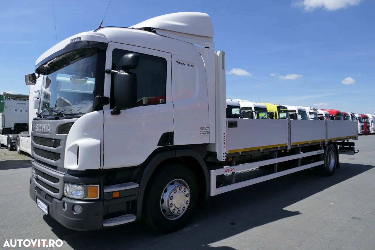 Scania P 250 / Bufeta / Noptiera - lungime: 8,10 m / 2016 / EURO 6 / - 2