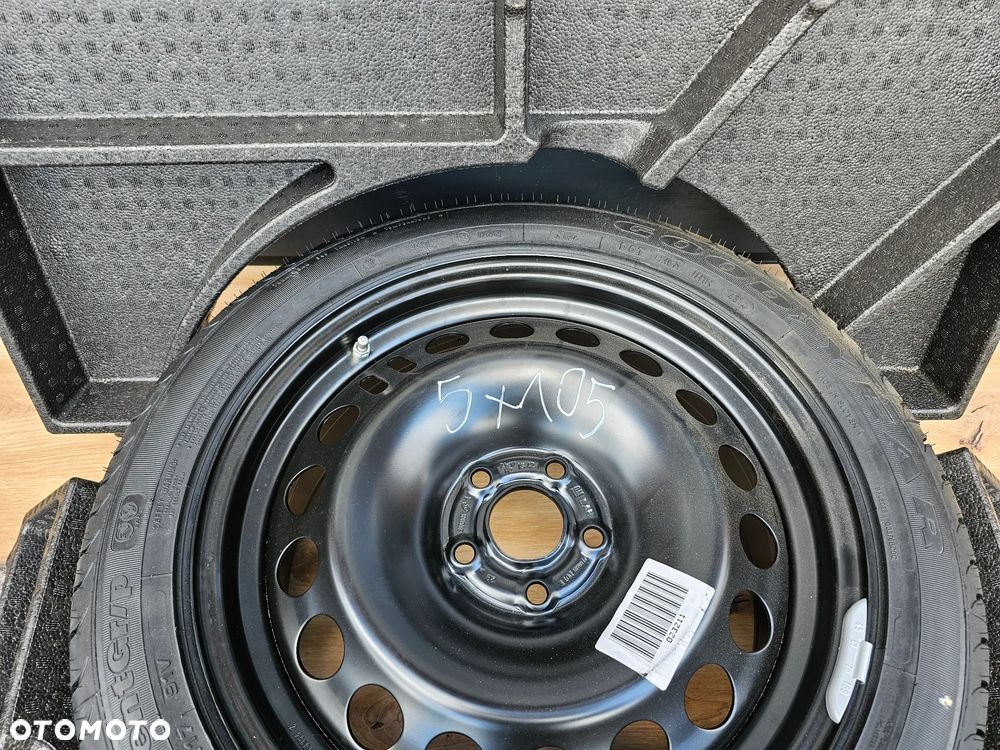 KOŁO DOJAZDOWE ZAPASOWE ZESTAW KLUCZ LEWAREK STYROPIAN OPEL ASTRA J K MOKKA 17 CALI 5x105 215/50/17 ET42 - 4