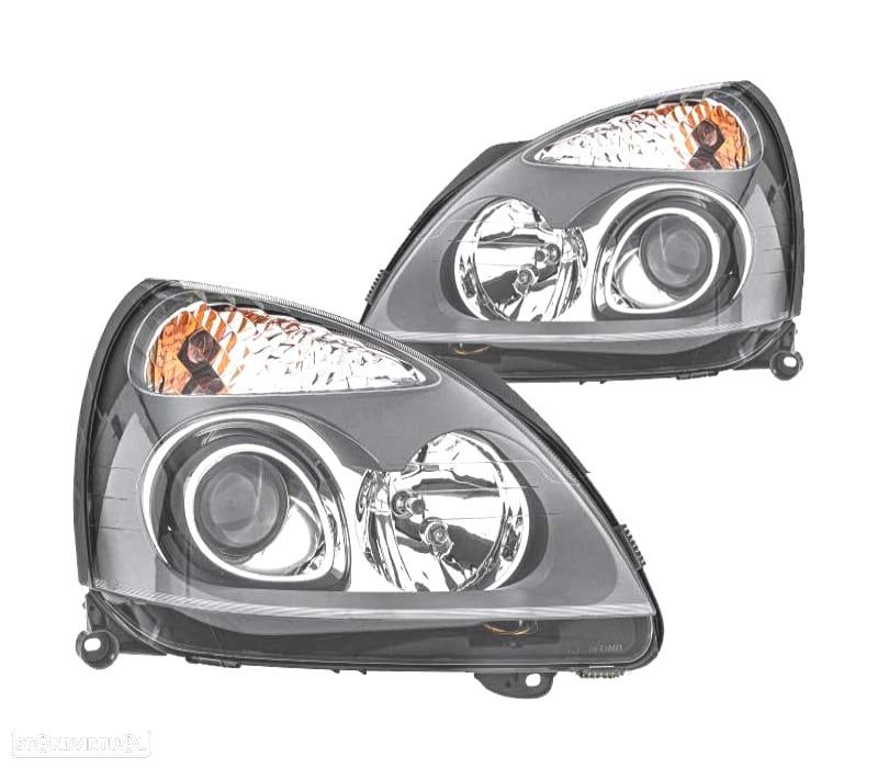 FARÓIS OPTICAS XENON RENAULT CLIO II 01-05 - 1