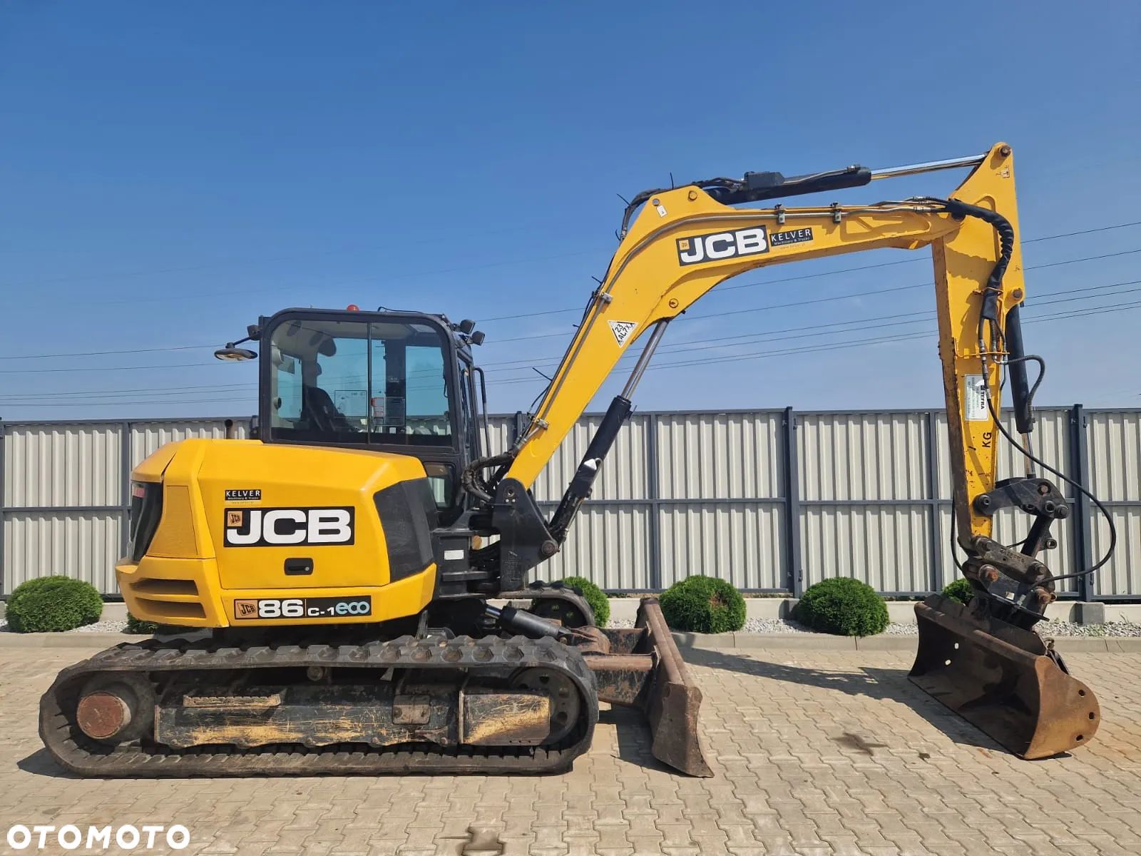 JCB JCB 86 C-1 * 2015r. * +3 łyżki w zestawie - 1