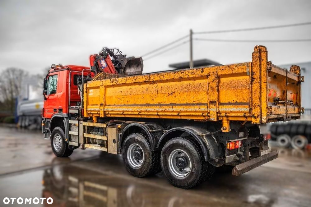 Mercedes-Benz Actros 3344 AK 6x6 +  HDS HMF 1643 Z2 | Wywrotka | 441 KM | Euro 5 - 3