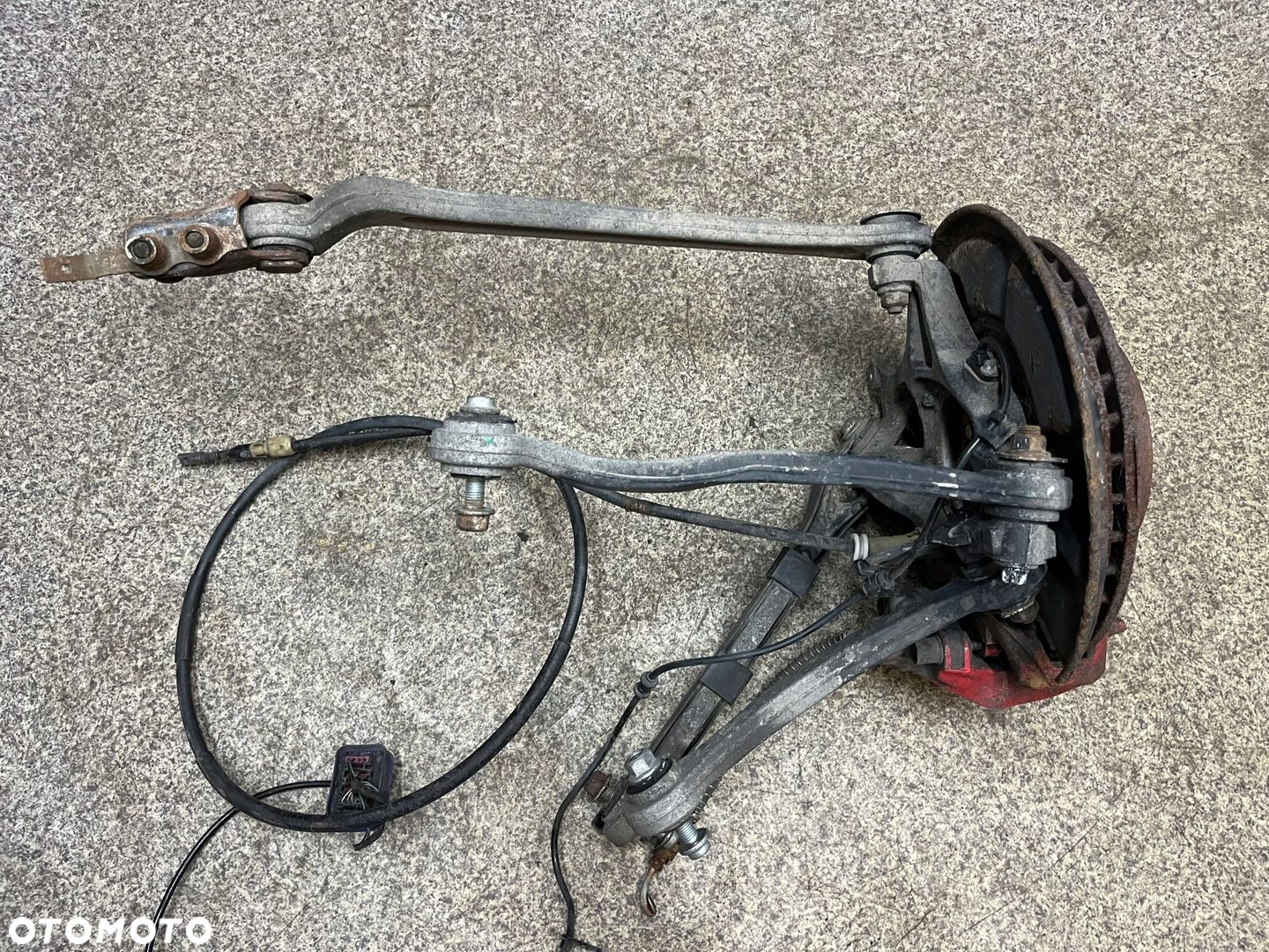 Zawieszenie zwrotnica wahacz zacisk tarcza lewy tyl Mercedes W211 3.2 CDI - 2