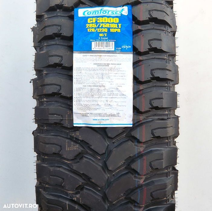 Anvelopa NOUA M+S* M/T Off Road 285/75R16 Comforser CF3000 126/123Q 10PR - 2