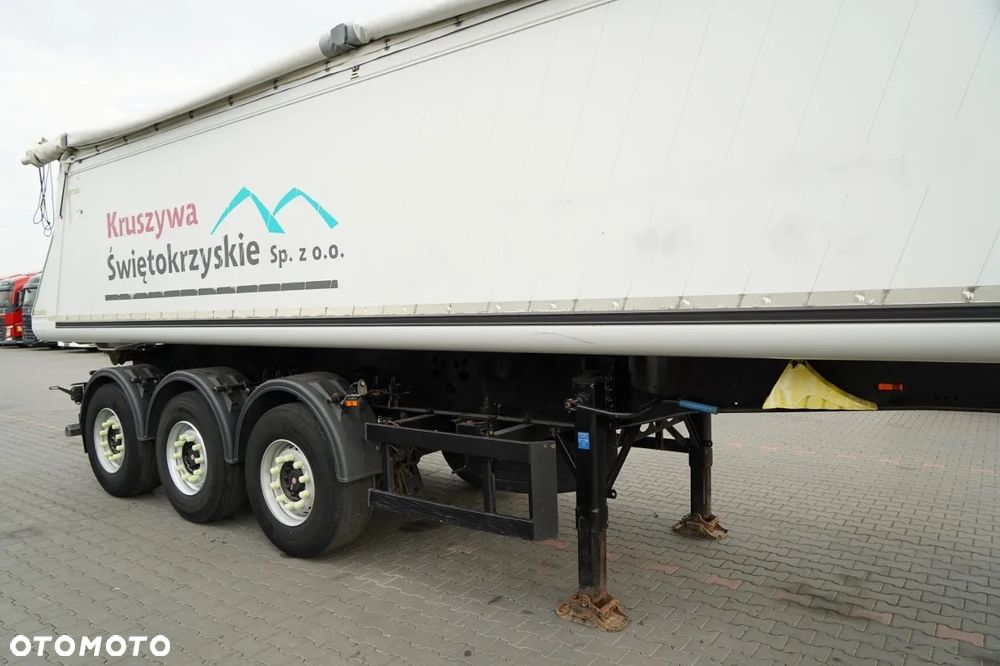 Schmitz Cargobull / WYWROTKA / ALUMINIOWA / OŚ PODNOSZONA / OSIE SAF / PO KONTRAKCIE SERWISOWYM - 8