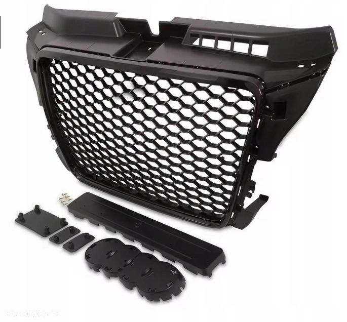 Atrapa Grill Kratka Tuning RS3 S 3 line style BlackAudi A3 8p Lift 2008-12 - 2