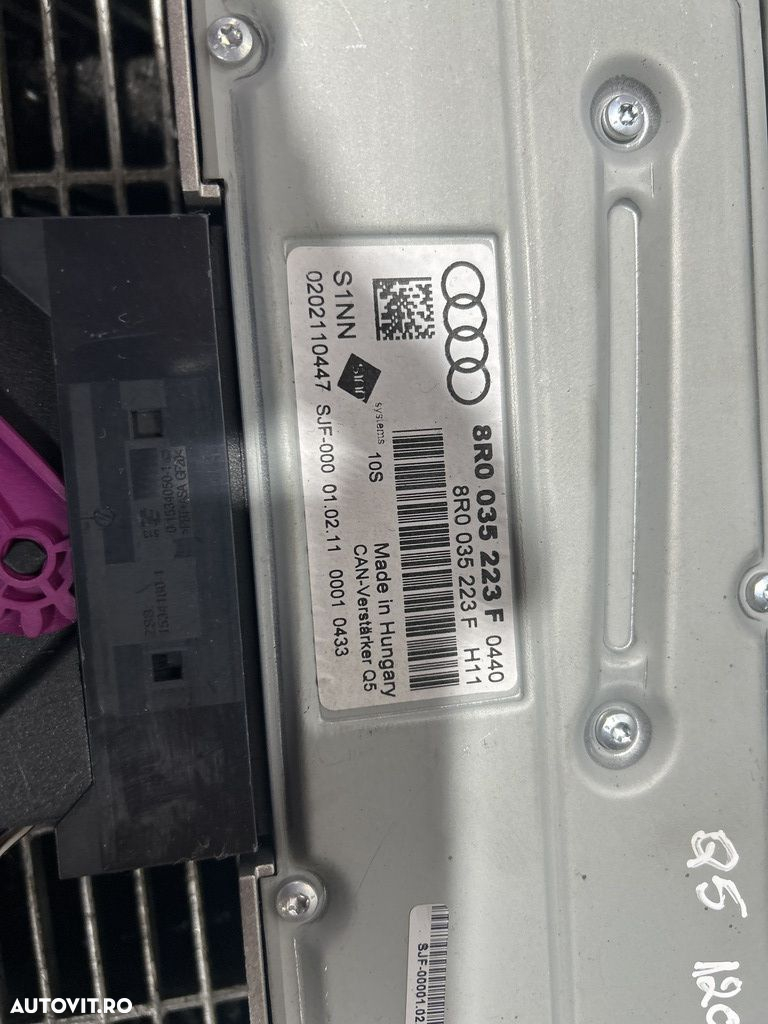 Amplificator audio AUDI Q5 2008 - 2012 (1204) 8R0035223F - 3