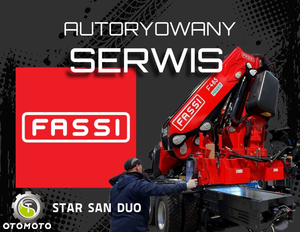 DAF XF 440 6x2 Fassi F365 FLY JIB HDS Żuraw Crane Kran Chwytak do Palet - 6