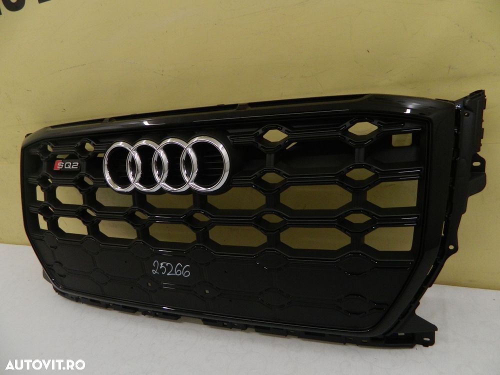 Grila radiator Audi Q2 / SQ2 S-Line facelift, 2021, 2022, 2023, cod origine 81A853651C. - 3