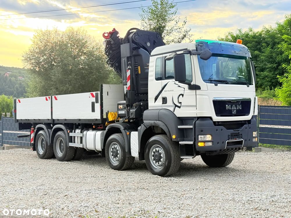 MAN * MAN 41.440 TGS * Napęd 8x6 * HDS Kran Hiab 700 E-9 HIPRO * 22 M * Energetyka * Sprowadzony * - 23